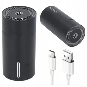 Nawilżacz Powietrza Samochodowy Mini Dyfuzor Zapachowy USB Bezprzewodowy