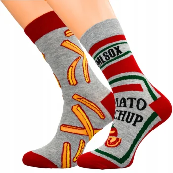 6x Skarpety Męskie Śmieszne NIE DO PARY Bawełna 90% Skarpetki 40-43