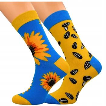 6x Skarpety Męskie Śmieszne NIE DO PARY Bawełna 90% Skarpetki 40-43