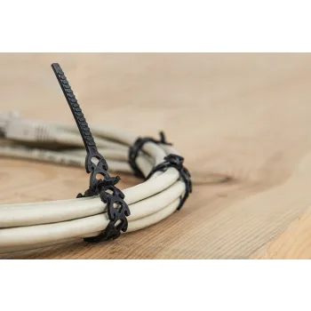 Opaski zaciskowe ELASTYCZNE do mocowania roślin KLIPSY 10x300mm 20 SZT