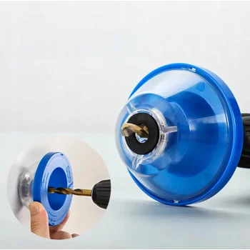 Osłona Wiertła Przeciwpyłowa Przeciwkurzowa Łapacz Kurzu Odkurzacz 4-10mm