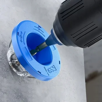 Osłona Wiertła Przeciwpyłowa Przeciwkurzowa Łapacz Kurzu Odkurzacz 4-10mm