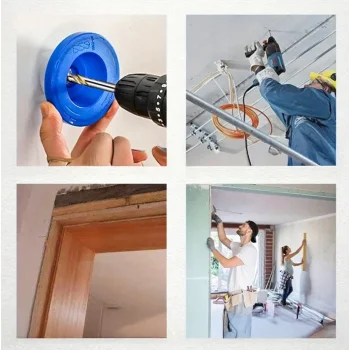 Osłona Wiertła Przeciwpyłowa Przeciwkurzowa Łapacz Kurzu Odkurzacz 4-10mm