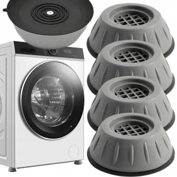 Podkładki pod pralkę Antywibracyjne Nóżki do wygłuszenia 4 sztuki