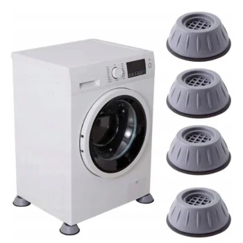 Podkładki pod pralkę Antywibracyjne Nóżki do wygłuszenia 4 sztuki