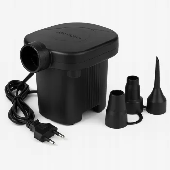 POMPKA ELEKTRYCZNA DO MATERACA PONTONU BASENU ROWERU 3 KOŃCÓWKI 230V