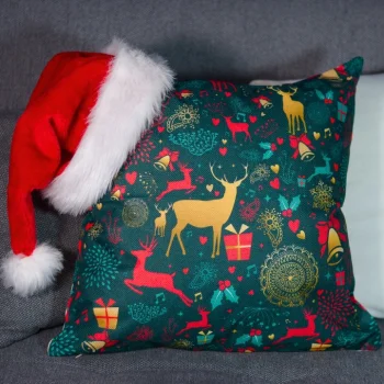 4x Poszewka Dekoracyjna ŚWIĄTECZNA na jaśka poduszki POSZEWKI ozdobne