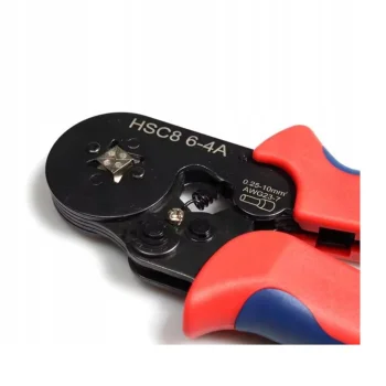 ZACISKARKA PRASKA do konektorów końcówek kabli przewodów + 1500szt. TULEJEK