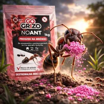 PREPARAT ŚRODEK do zwalczania mrówek gniazd kolonii TRUTKA 1kg proszek