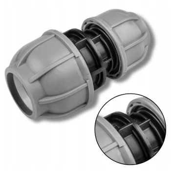 Łącznik redukcyjny do rur PE fi 32-25mm Nawadnianie ZŁĄCZKA PRZELOT PN10