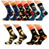 5x Skarpety Męskie Śmieszne BAWEŁNIANE Skarpetki 39-42 Dzień chłopaka