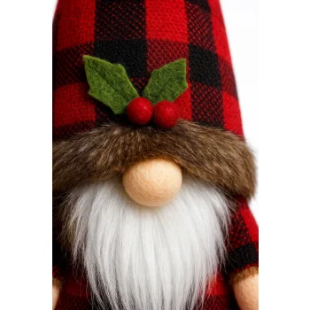 Skrzat KRASNAL Gnom Świąteczny Dekoracje Ozdoby Świąteczne PREZENT święta