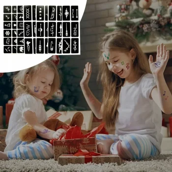 Tatuaże Zmywalne Brokatowe 63 Szablony Dla Dzieci Zestaw Do Robienia Tatuaż