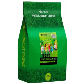 TRAWA NASIONA Odporna na deptanie Sportowa Rekreacyjna Ogrodowa GĘSTA 10 kg