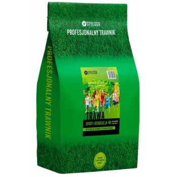 TRAWA NASIONA Odporna na deptanie Sportowa Rekreacyjna Ogrodowa GĘSTA 15 kg