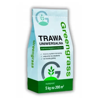 TRAWA NASIONA Uniwersalna ODPORNA NA DEPTANIE WIELOLETNIA Zagęszczająca 5kg
