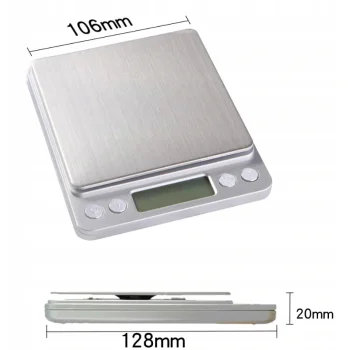 WAGA JUBILERSKA 500g 0,01g ELEKTRONICZNA DOMOWA PRECYZYJNA LCD KUCHENNA