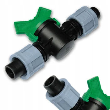 ZAWÓR ZAWOREK DO TAŚMY KROPLUJĄCEJ ogrodowy do systemu nawadniającego