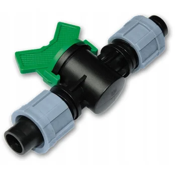 ZAWÓR ZAWOREK DO TAŚMY KROPLUJĄCEJ ogrodowy do systemu nawadniającego