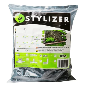 ZESTAW DO NAWADNIANIA KROPELKOWEGO LINII KROPLUJĄCEJ 42 ELEMENTY ZŁĄCZKI