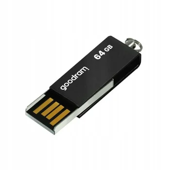 GOODRAM Pendrive obrotowy USB CUBE 64 GB Czarny