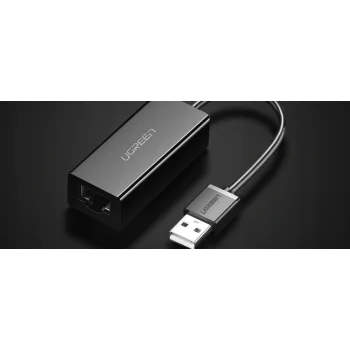 UGREEN Karta sieciowa USB 2.0 LAN 100Mb/s LED RJ45