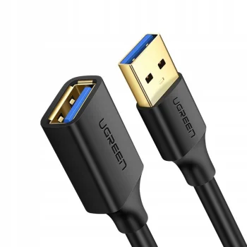 Kabel USB 3.0 przedłużacz UGREEN czarny 300cm 3m