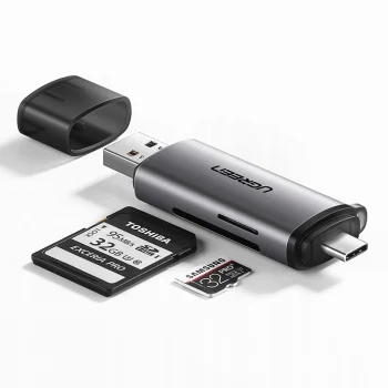 UGREEN Czytnik kart pamięci micro SD USB 3.0 5Gb/s