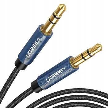 UGREEN Przedłużacz Audio z mikrofonem AUX Jack 3m