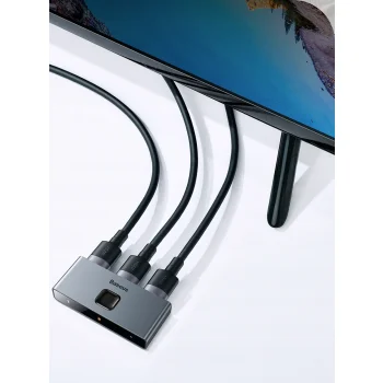 Dwukierunkowy rozdzielacz Splitter Switch HDMI 4K do konsoli TV dekodera