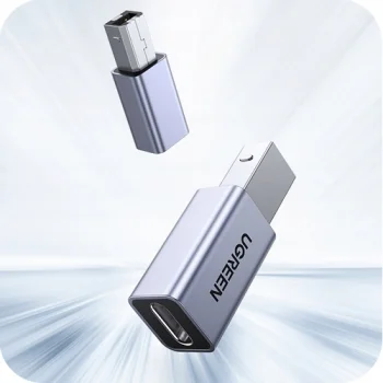 UGREEN Adapter USB-B na USB-C do drukarki skaner