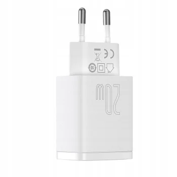 Baseus Szybka ładowarka sieciowa USB USB-C QC 20W