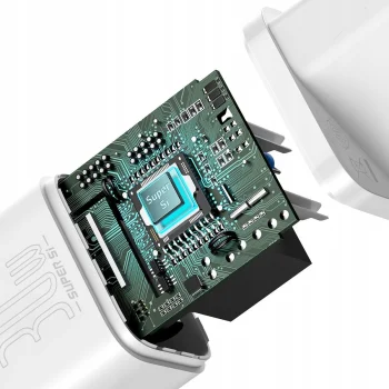BASEUS Szybka ładowarka sieciowa PD USB-C QC 30W