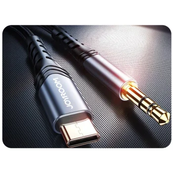 Joyroom Kabel Audio USB-C do mini jack 3,5mm 1m
