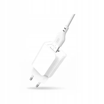 XO Ładowarka sieciowa 2x USB kabel Lightning 2,1A