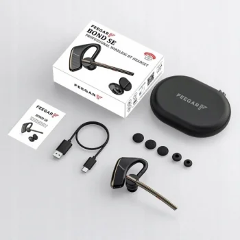 Feegar Słuchawka Bluetooth 5.2 z mikrofonem aptX