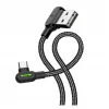Mcdodo Kabel kątowy QC USB USB-C LED 2A 0,5m