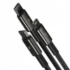 Baseus Kabel 3w1 USB-C Lightning micro USB 1,5m