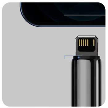 Baseus Kabel Przewód USB Lightning iPhone 2,4A 1m