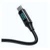 McDodo Kabel przewód USB-C PD QC LED 100W 1,2m
