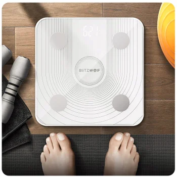 BlitzWolf Inteligentna waga pomiar BMI tkanki
