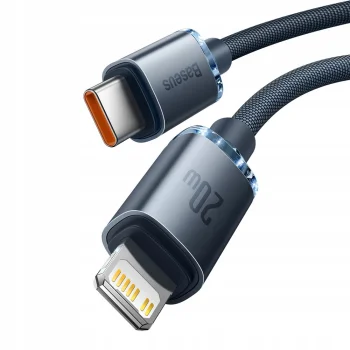 Baseus Kabel przewód USB-C Lightning PD 20W 1,2m
