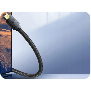 Baseus Kabel przewód HDMI 2.1 8K 60Hz HDR 3D 1m