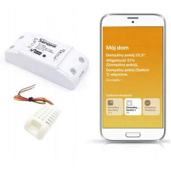 Sonoff czujnik wilgotności i temperatury HomeKit