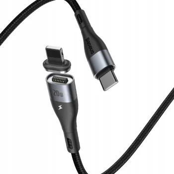 Baseus Kabel magnetyczny do iPhone 12 PD USB-C 1m