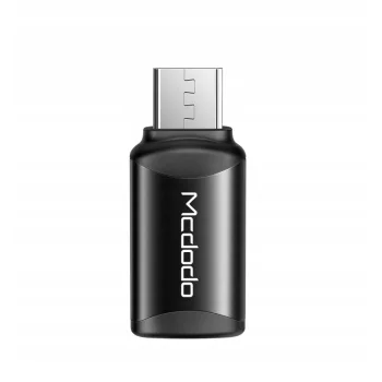 McDodo Adapter przejściówka Lightning micro USB 3A