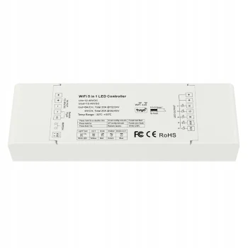 Kontroler LED 5w1 WiFi RF RGBW+CCT HUE TUYA 960W