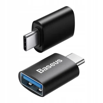 Baseus Adapter przejściówka OTG USB-C Typ C na USB 3.0 do telefonu laptopa