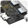 Baseus Hub Adapter 6w1 USB-C 2x USB 3.0 HDMI TF SD