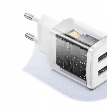 Baseus Compact Ładowarka sieciowa 2x USB 2A 10.5W